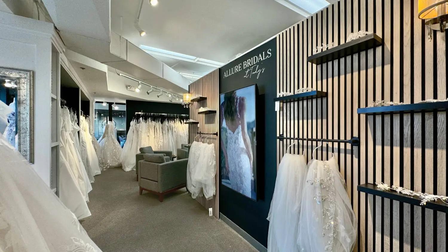 Allure Bridals showroom