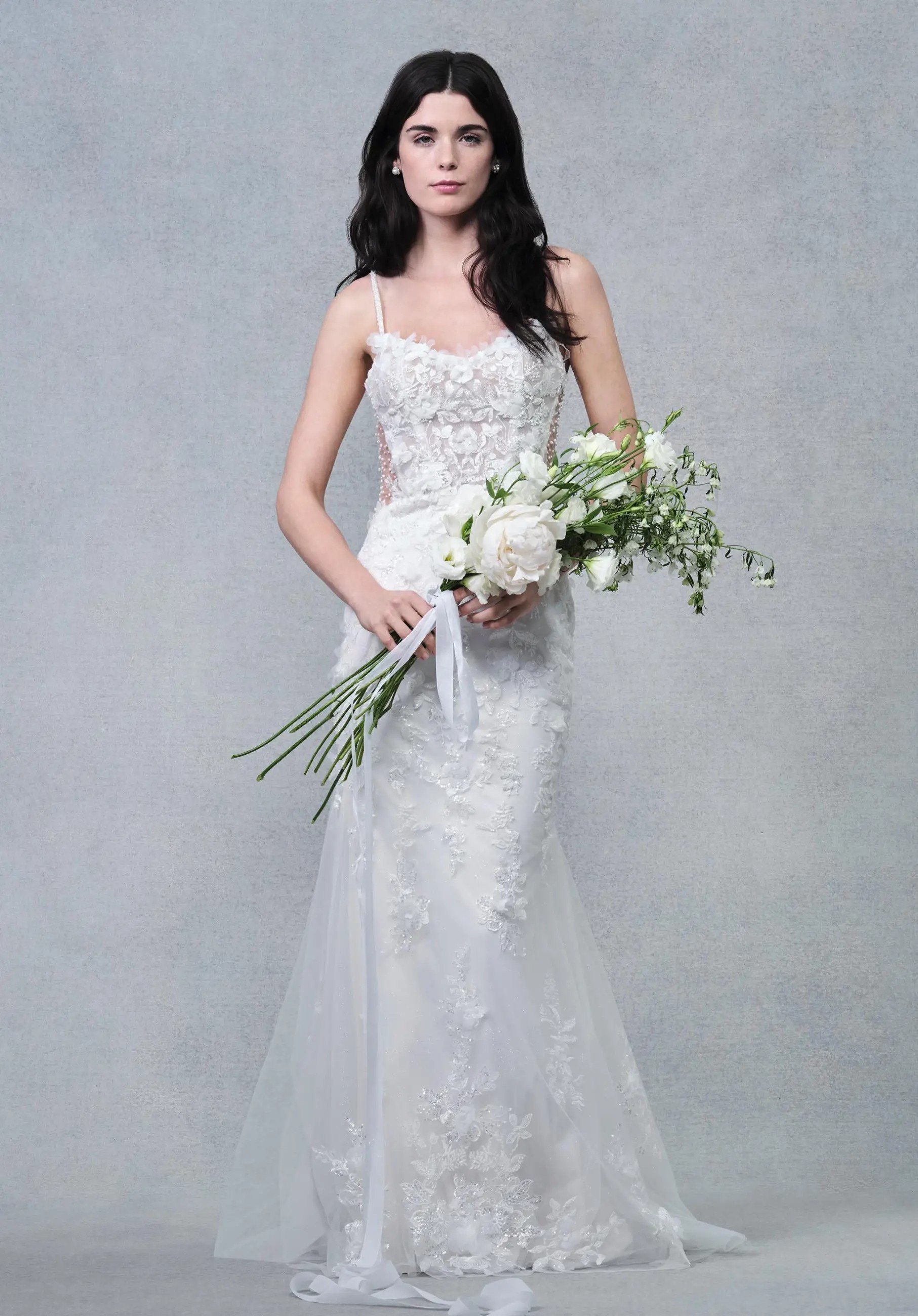 Model wearing Disney Wedding Dress