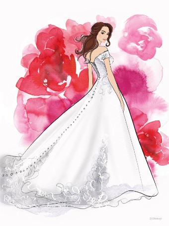 Disney Fairy Tale Weddings Style #Belle D262 Belle #6 thumbnail