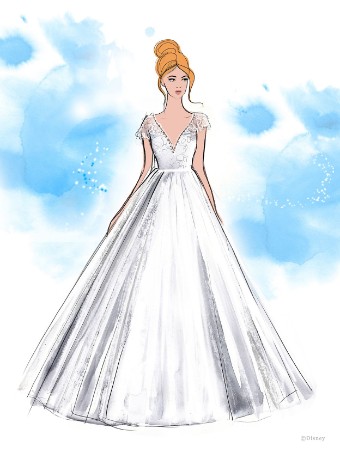 Disney Fairy Tale Weddings Style #Cinderella D263 Cinderella #10 thumbnail