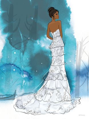 Disney Fairy Tale Weddings Style #Tiana D268 Tiana #8 thumbnail