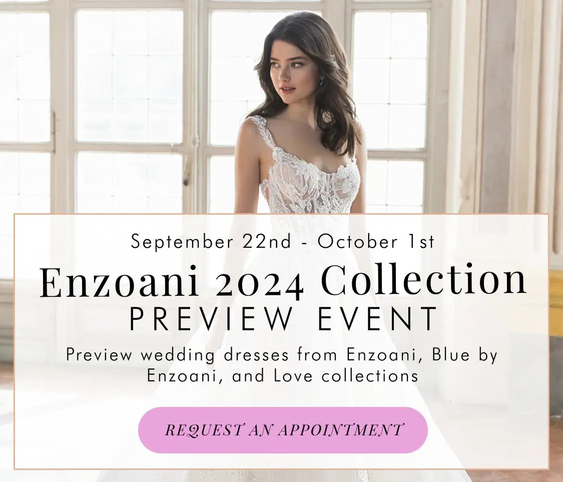 Enzoani 2024 collection preview at Trudys Brides
