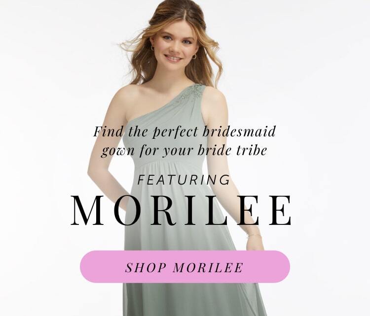 Morilee bridesmaids dresses at Trudys Brides. Mobile image.