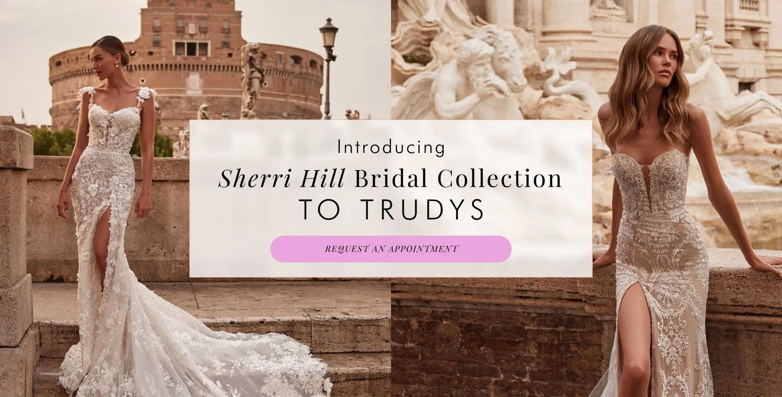 Sherri Hill bridal at Trudys Brides