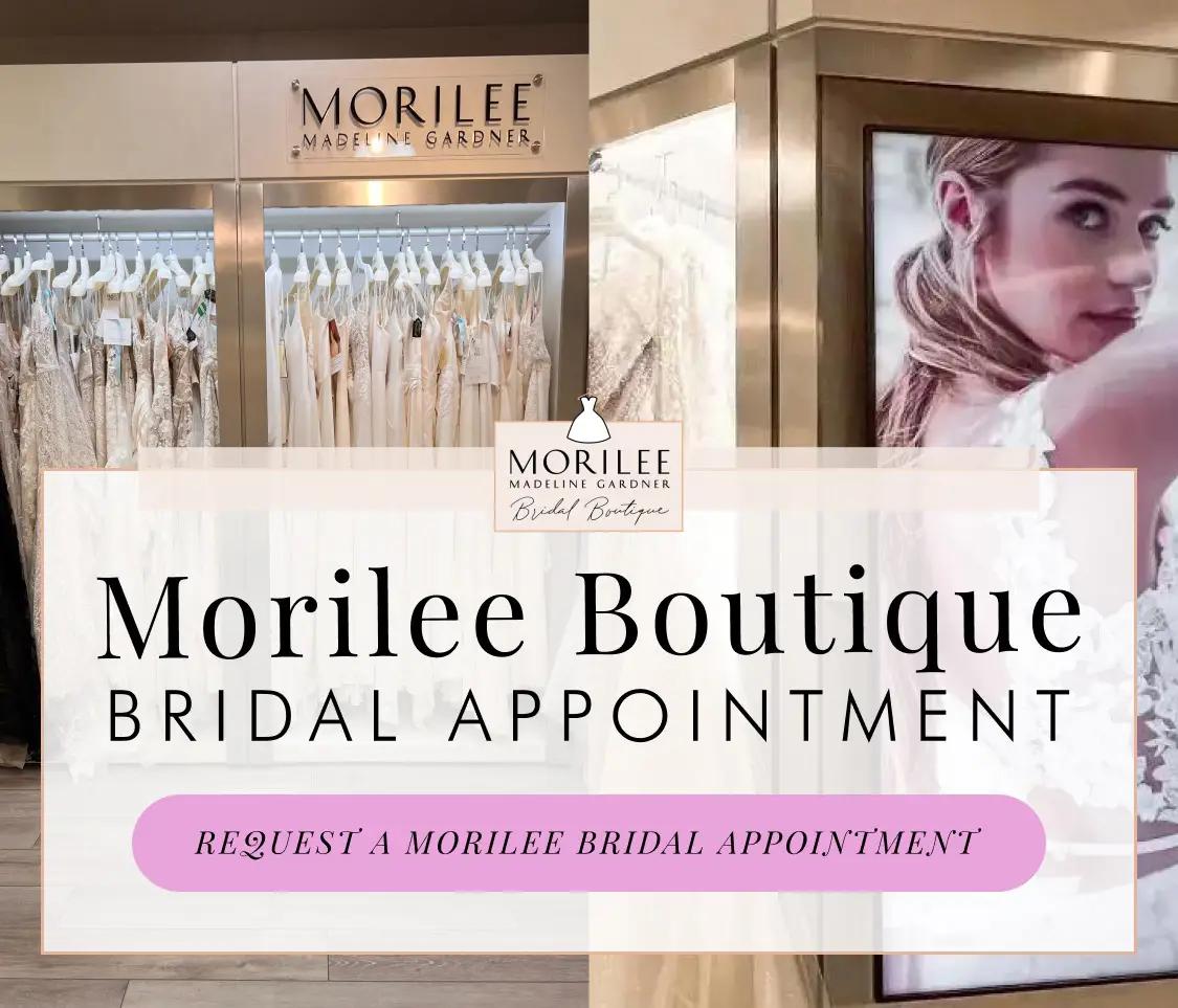 Morilee boutique appointments at Trudys Brides