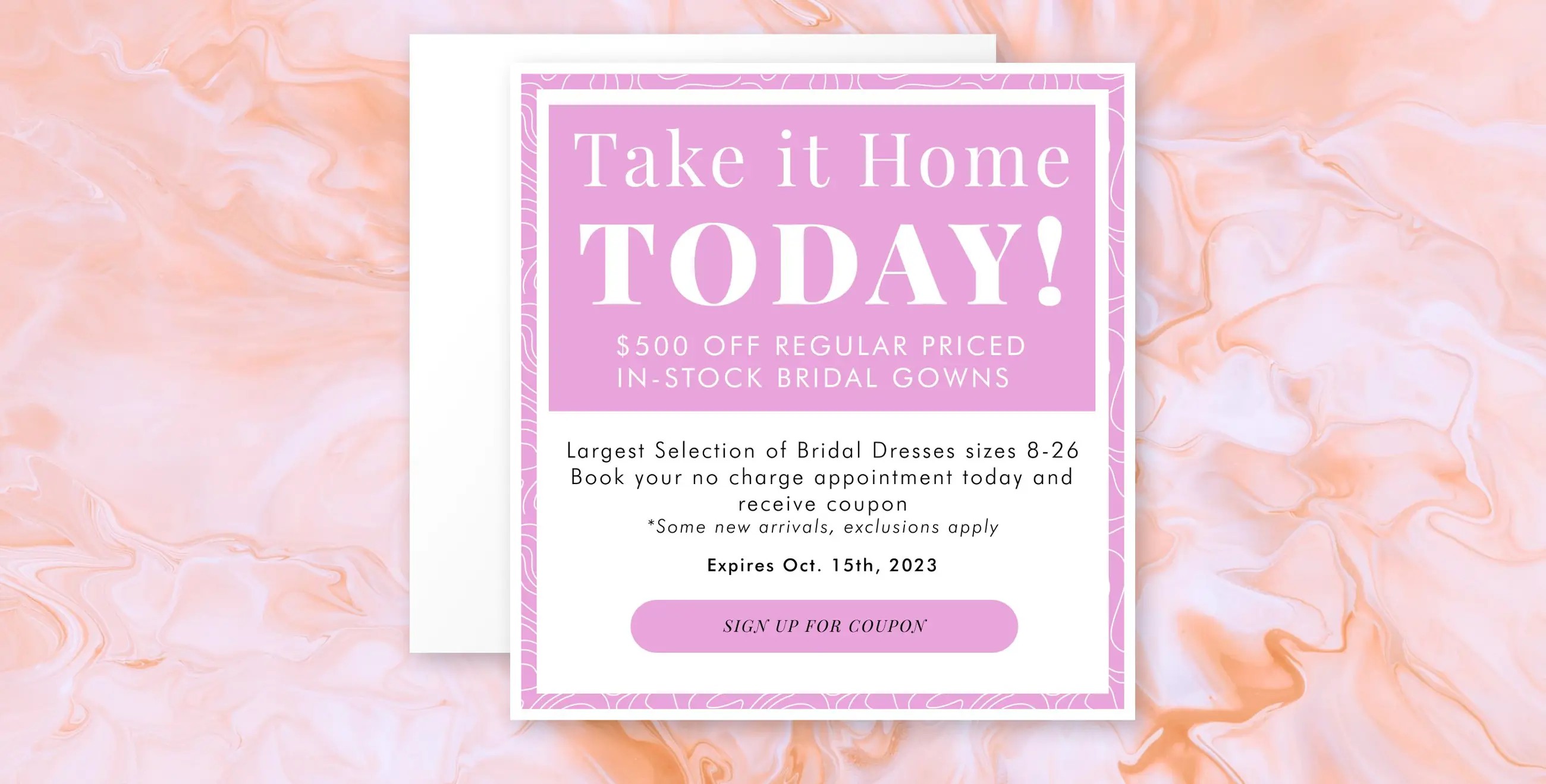 Take It Home Today Desktop