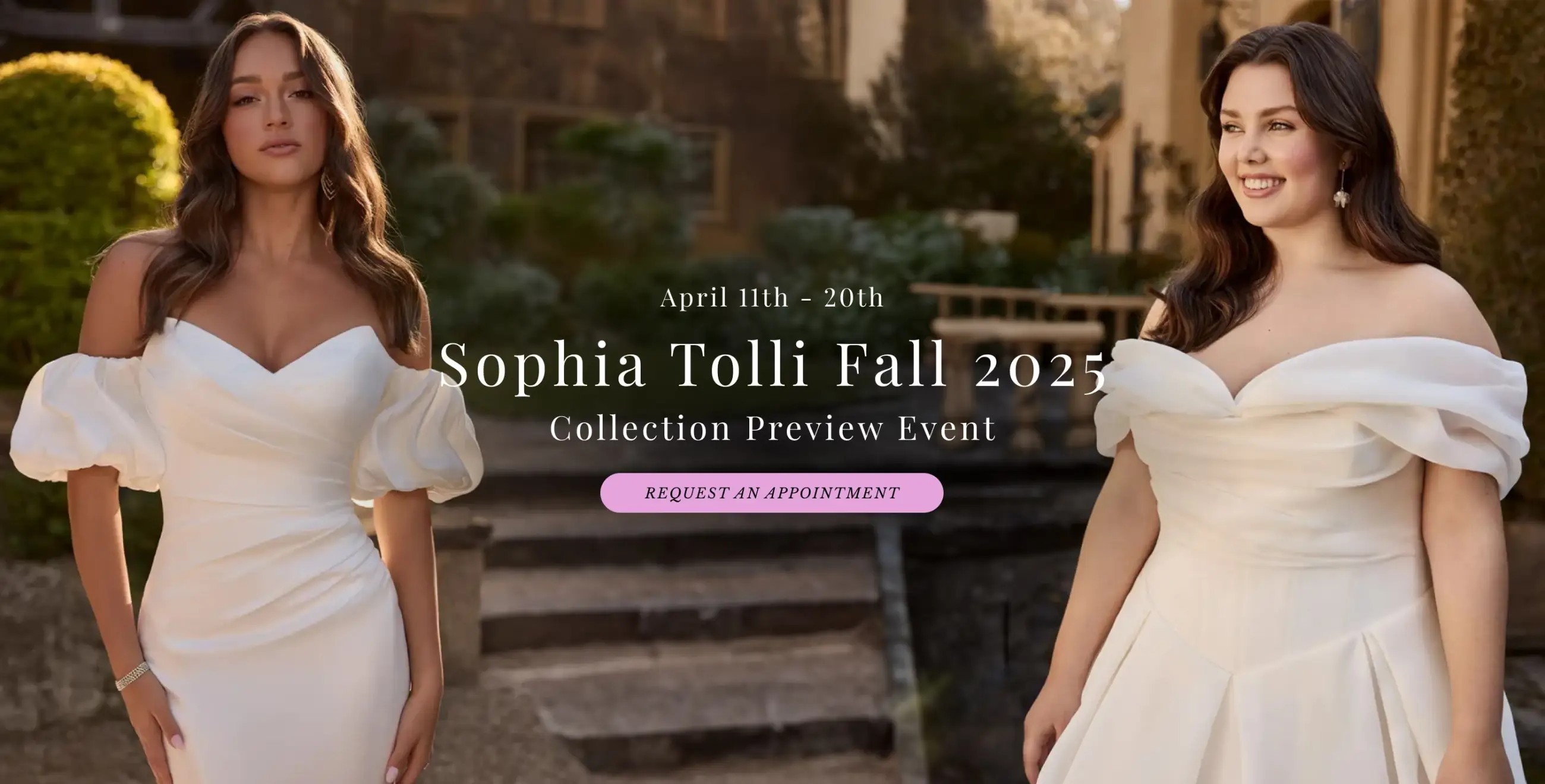 Sophia Tolli Preview event at Trudy's Brides
