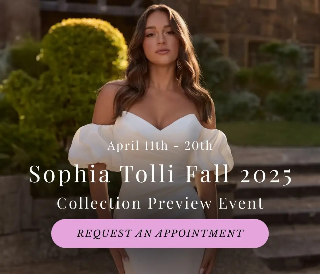 Sophia Tolli Preview event at Trudy's Brides