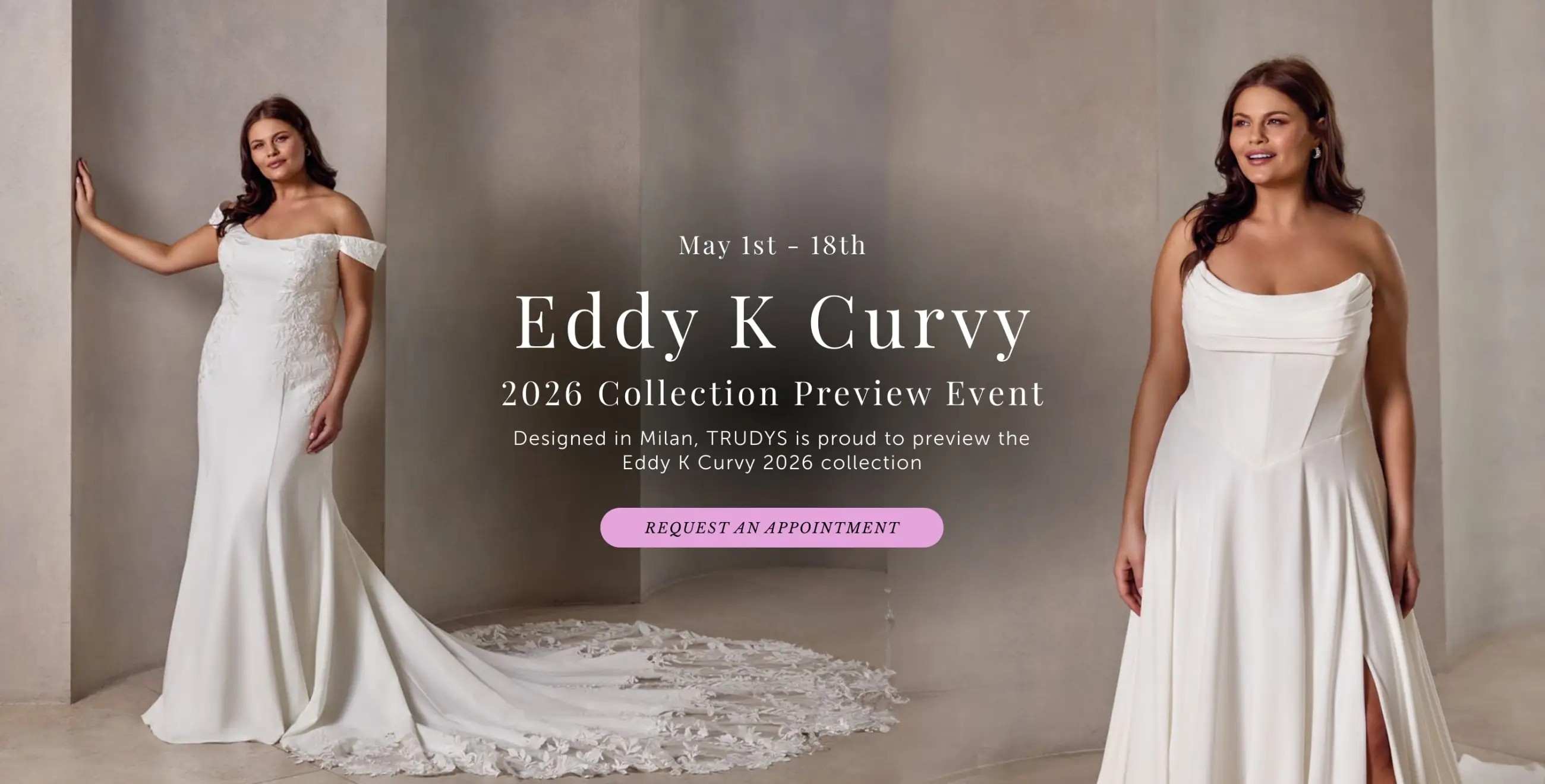 Eddy K Plus Size Preview Event at Trudy's Brides