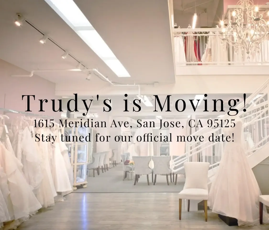 Moving banner for Trudys Brides