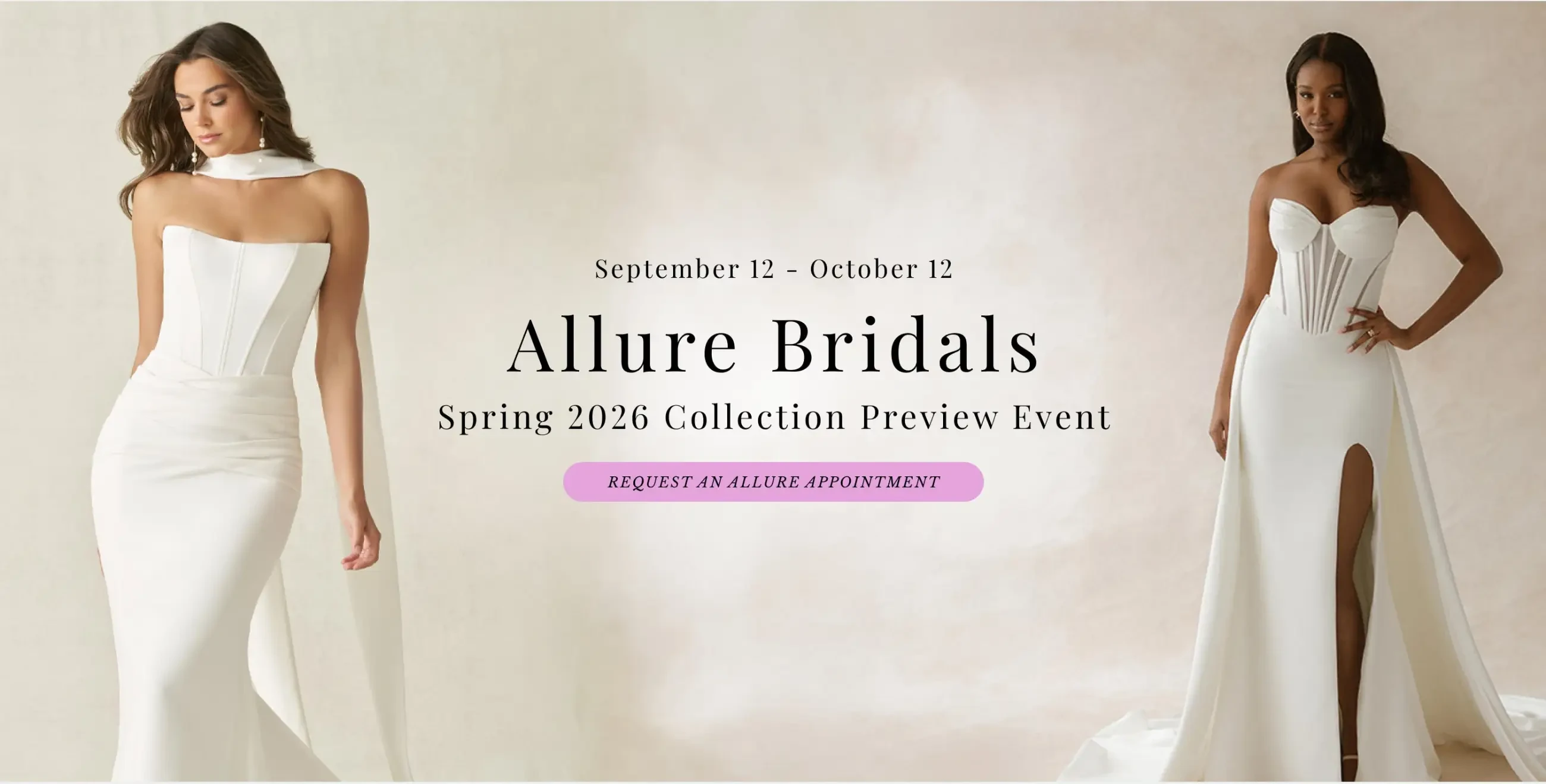 Allure Bridals Trunk Show at Trudys Brides