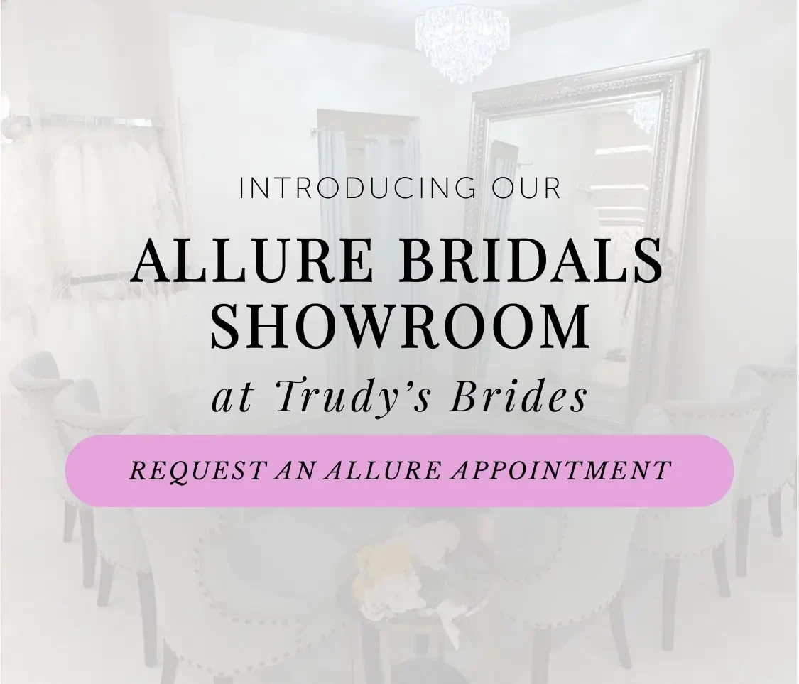 Allure Bridals showroom at Trudys Brides