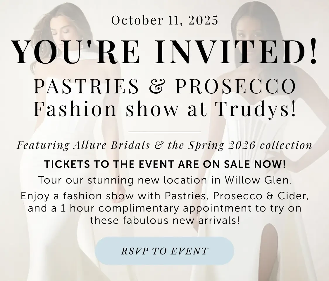 Allure Bridals Trunk Show at Trudys Brides