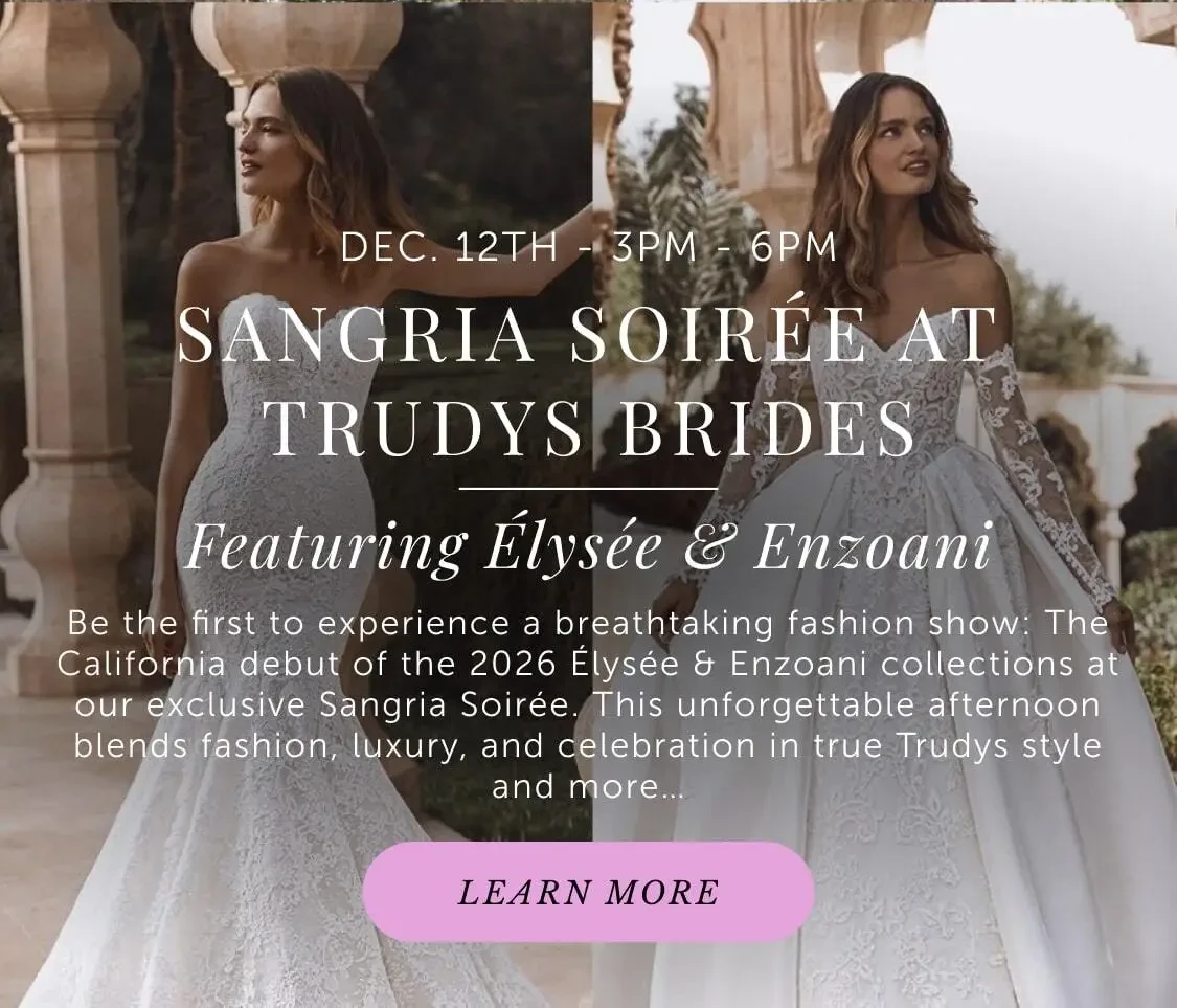 Enzoani collection preview event at Trudys Brides