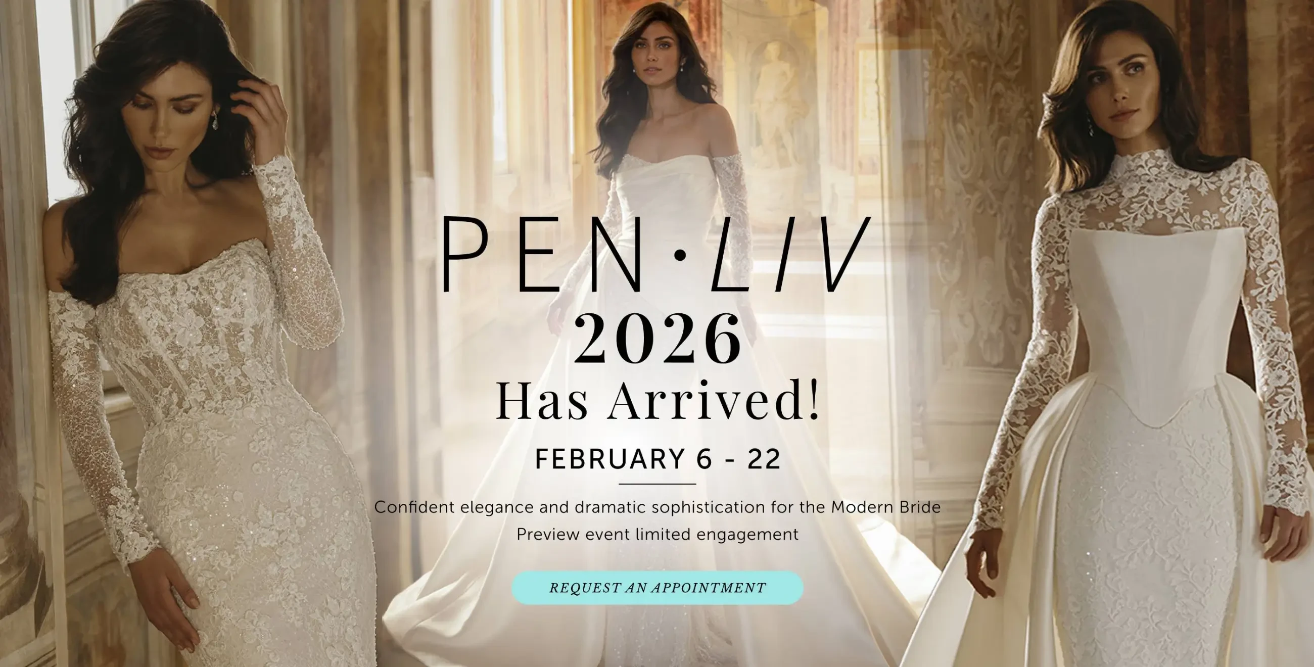 Pen Liv wedding dresses at Trudys Brides