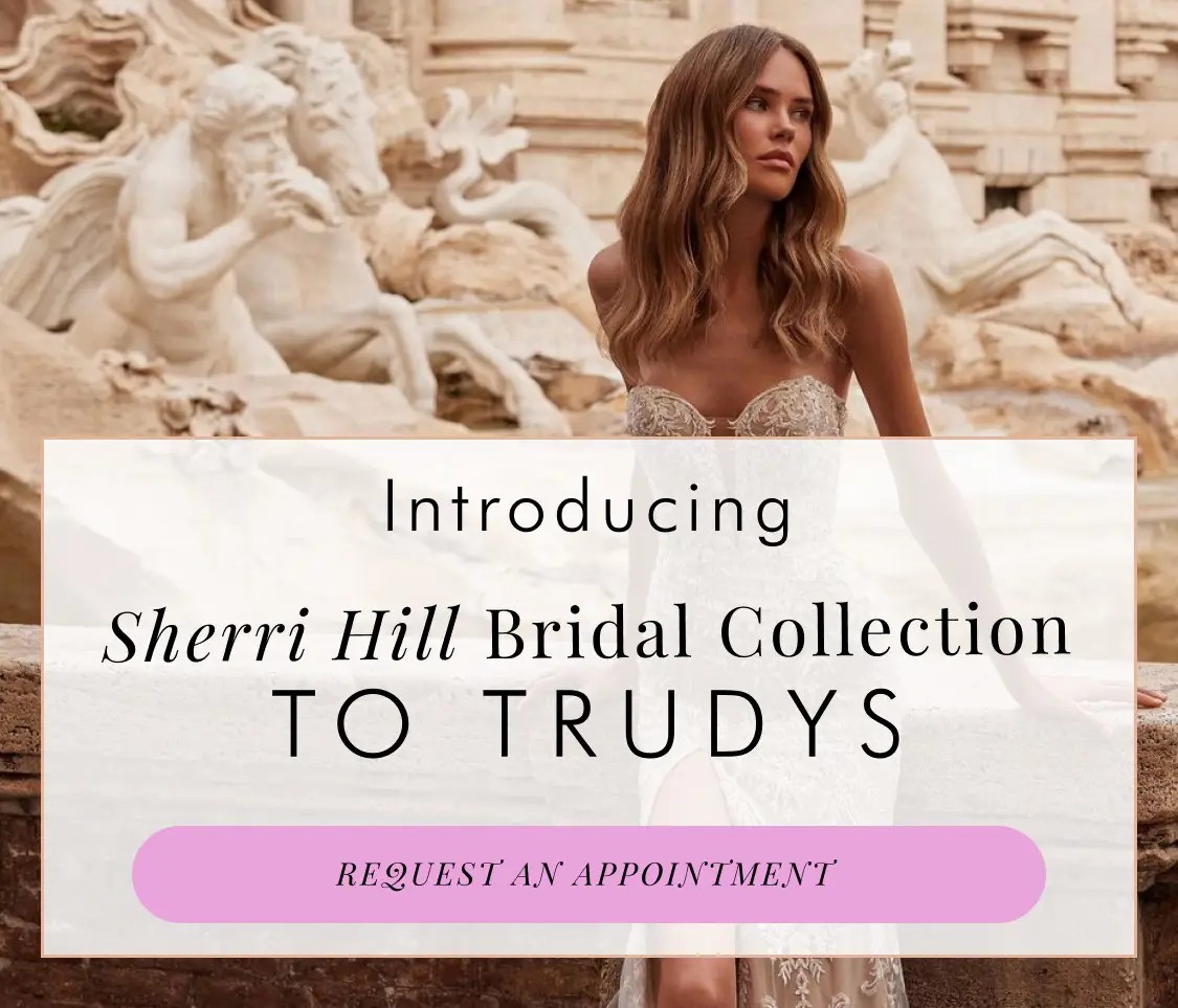 Sherri Hill bridal at Trudys Brides