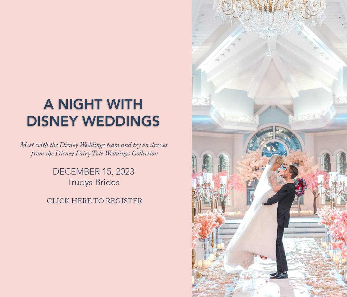 Disney event at Trudys Brides