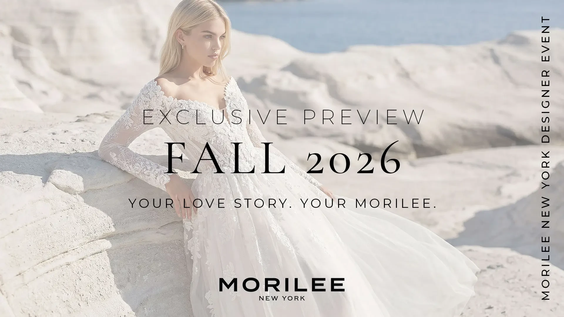 Morilee event at Trudys Brides banner