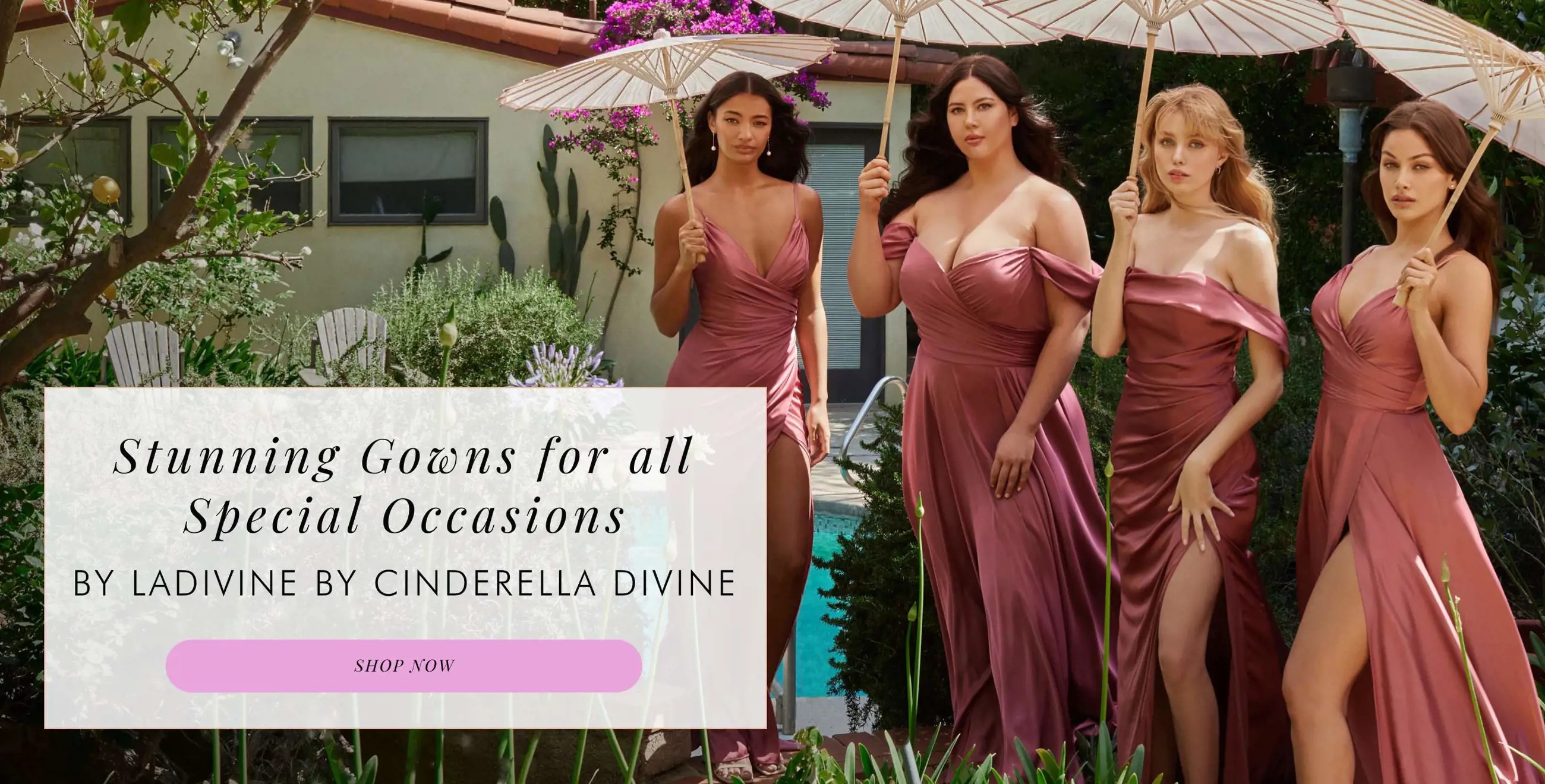 Special Occasion dresses by LaDivine by Cinderella Divine