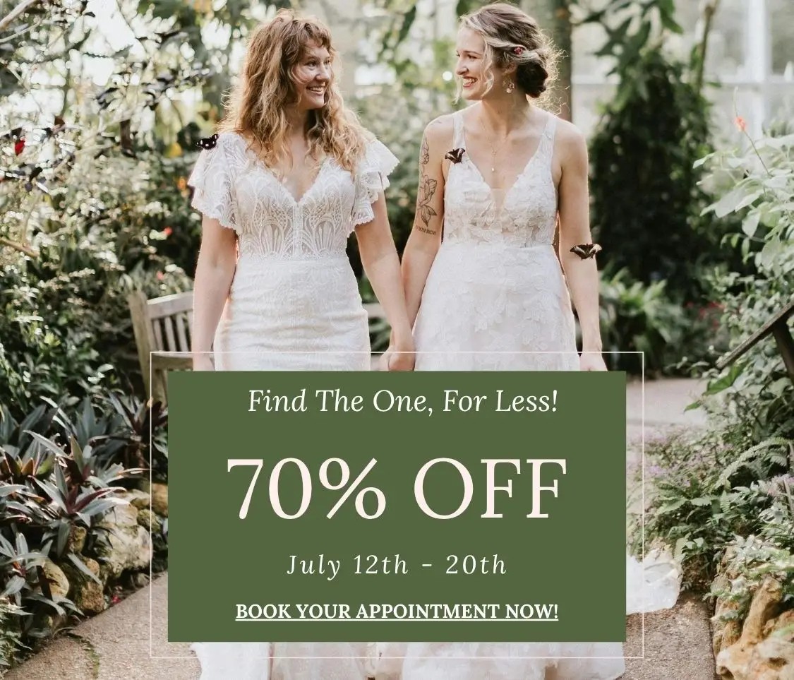 National Bridal Sale at Trudy's Brides