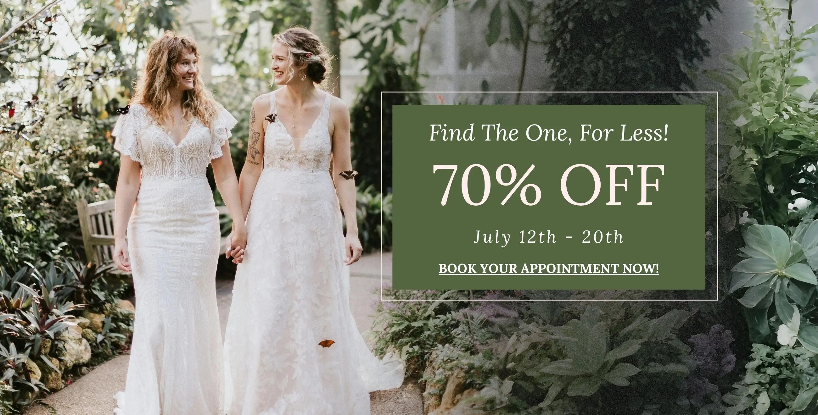 National Bridal Sale at Trudy's Brides